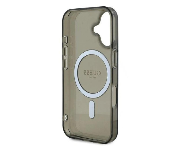 Guess IML Glitter Circle do iPhone 16 czarny - 1279120 - zdjęcie 3